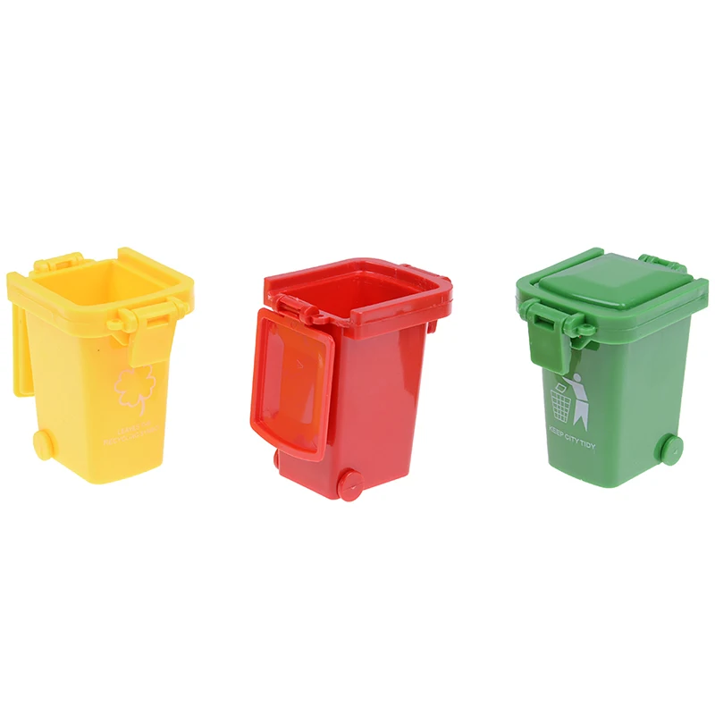 3 стая мусорная корзина креативные игрушки игрушечные мусорные грузовики мини
