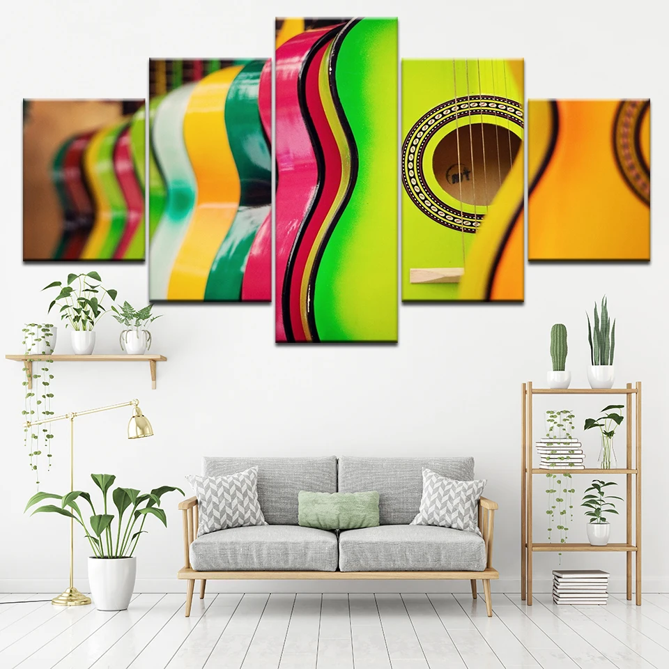 Картина на холсте Декор для дома настенные художественные картины 5 панелей