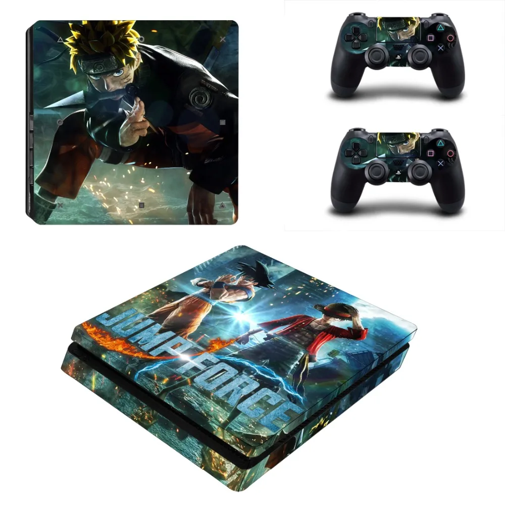 Наклейка для игры Jump Force One Piece PS4 Slim Skin Виниловая наклейка консоли Playstation 4 и 2