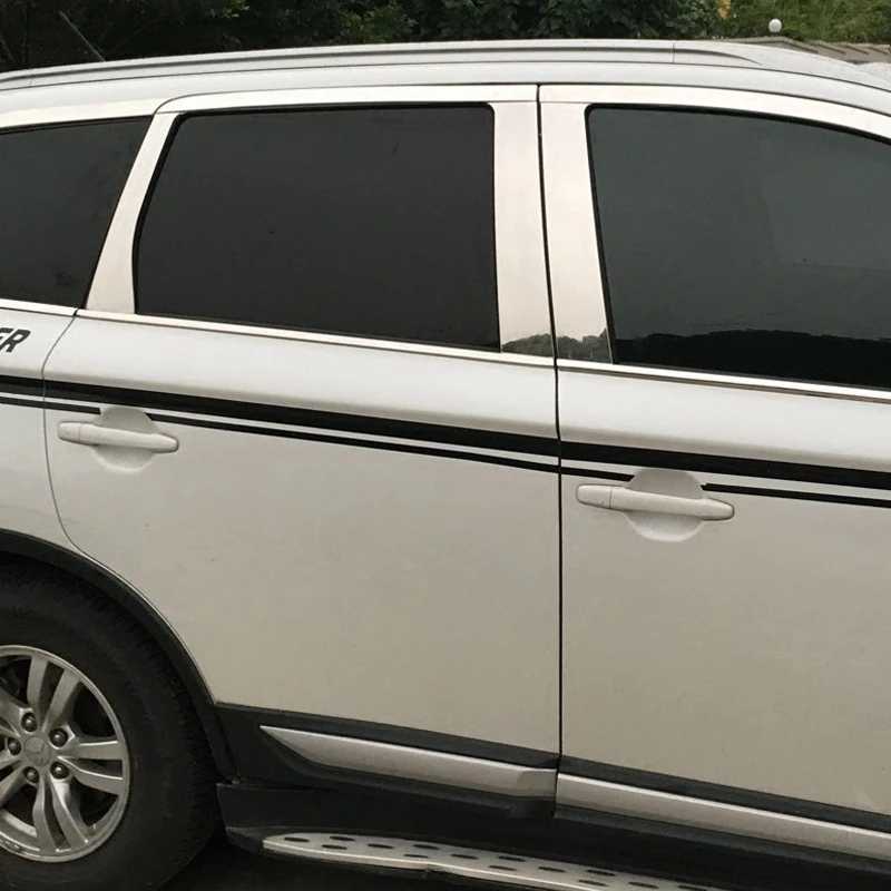 Для Mitsubishi Outlander 2014 2015 2016 2017 2018 2019|Хромирование| |