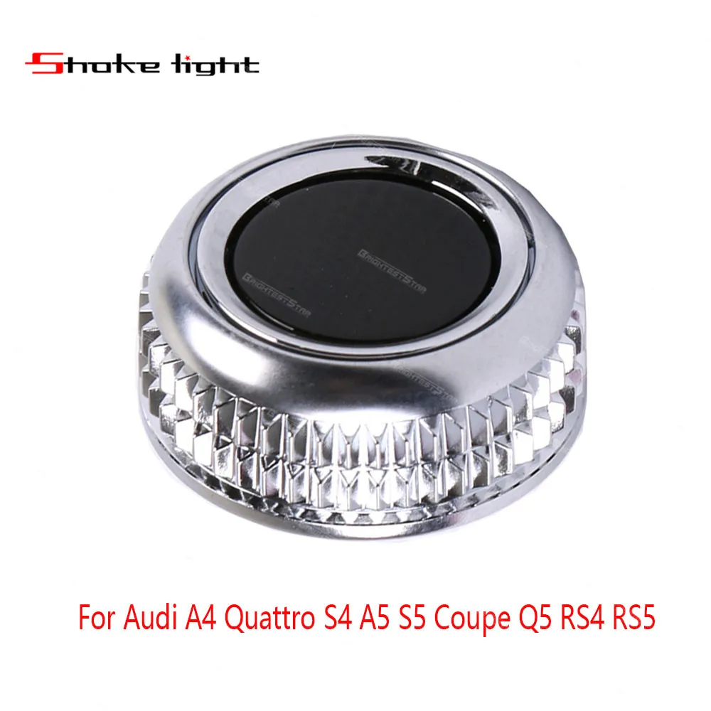 MMI Multi Media ручка управления звуком Поворотная Ручка Крышки Chrome для Audi A4 S4 RS4 A5 S5 RS5 Q5