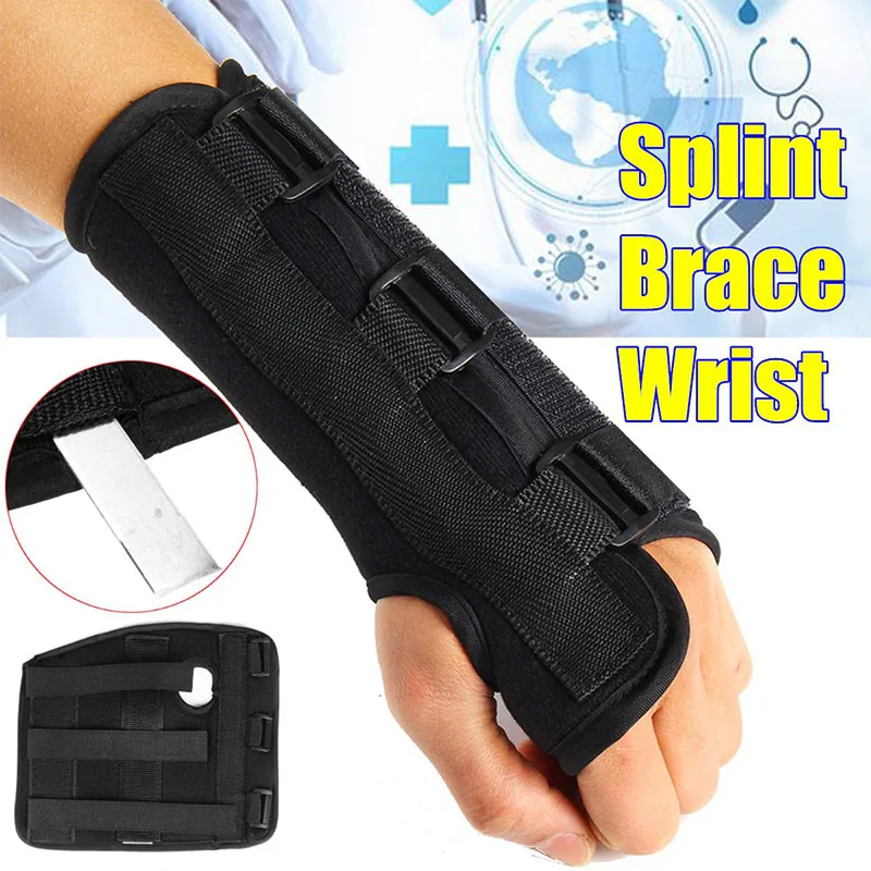 

Hot Carpal Tunnel Wrist Support Pads Brace Sprain Forearm Splint Strap Protector DO2