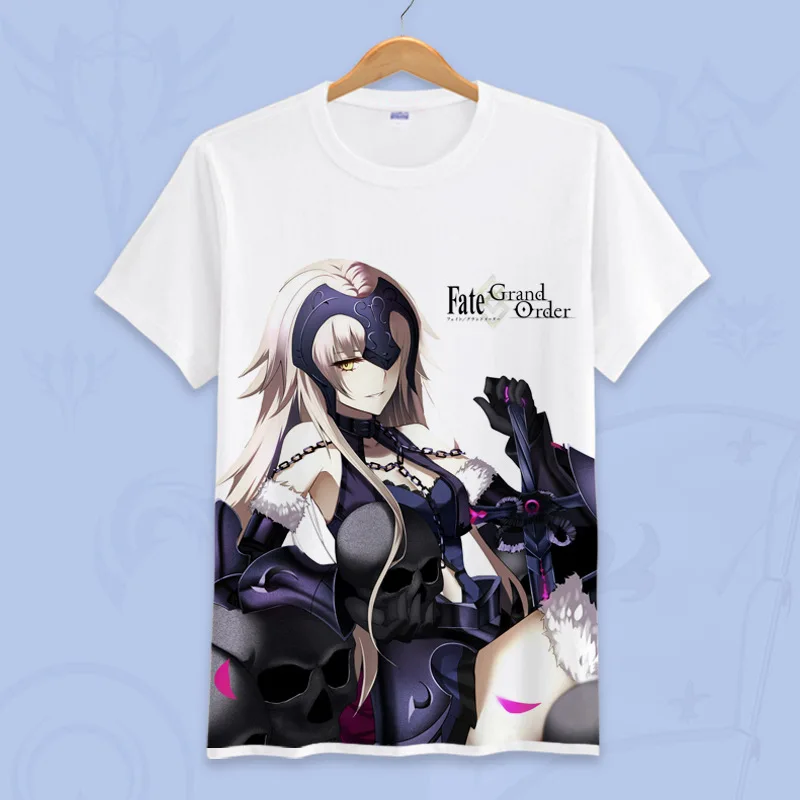 Футболка унисекс с коротким рукавом аниме Fate Go Game grand order для косплея по судьбе