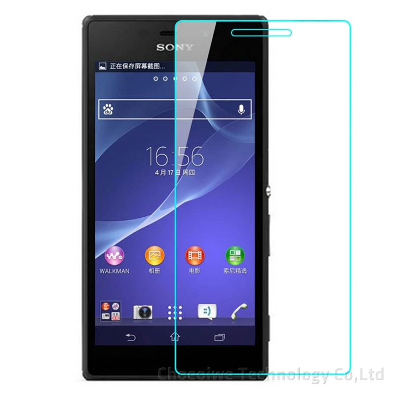 CHOEOIWE 2.5D 9H закаленное стекло для Sony Xperia M2 D2302 D2303 S50h Защитная пленка экрана|tempered