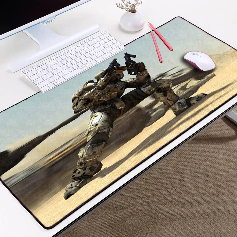 Congsipad Горячая Видео Игра Halo серия коврик для мыши Halo 5 Master Sergeant Larg размер игровой большой коврик для мыши столы для геймера - Цвет: 300X700X2MM