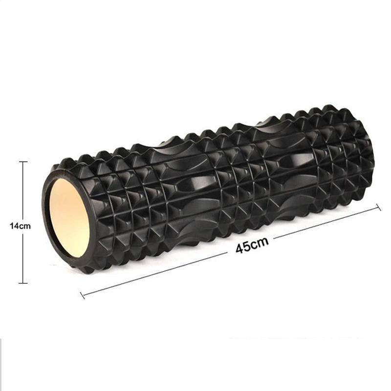 

45 cm x 14 cm Yoga Block Pilates Yoga Accessories Physical Therapy Deep Tissue Muscle Massage fitness roller