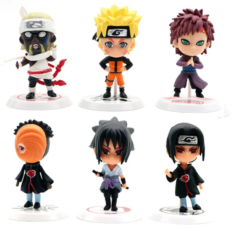 Naruto Series Hand-made Model Stoat Sasuke Kakashi Car Doll with An Anime Peripheral Gift Toy | Игрушки и хобби