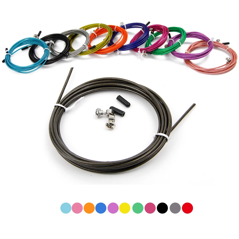 50 шт./лот сменный провод кабель скакалка запасные канаты для скакалки | Спорт и