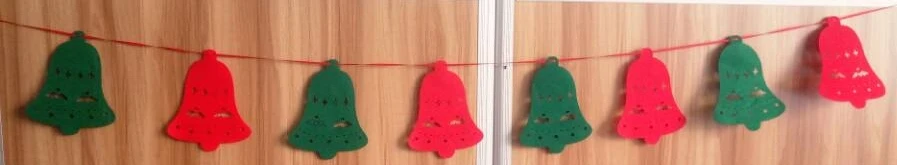 

Party house bar hotel window DIY Christmas Decorations socks snowman flag Banners Pull flowers Christmas tree pendant 3M