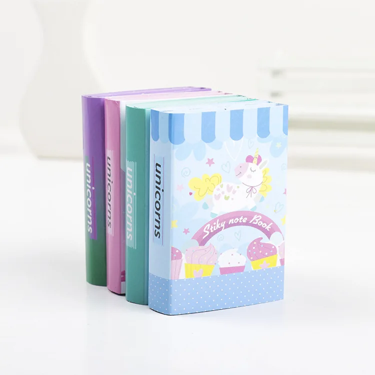 Kawaii Rilakkuma Единорог вечерние складные памятки N Times Sticky Notes To Do List Planner Memo вкладки для