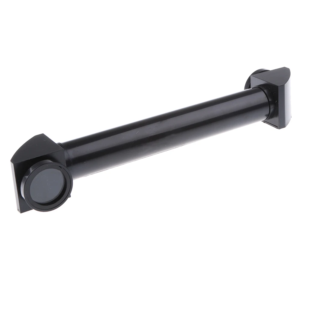 Черное пластиковое регулируемое зеркало 30 см оптика для физических упражнений