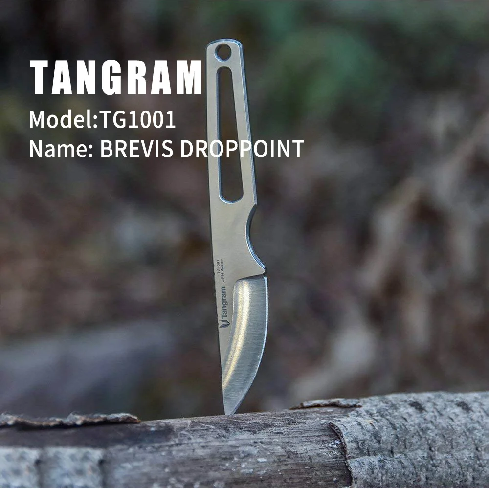 Нож брелок от TANGRAM с зафиксированным основанием лезвия тактический складной
