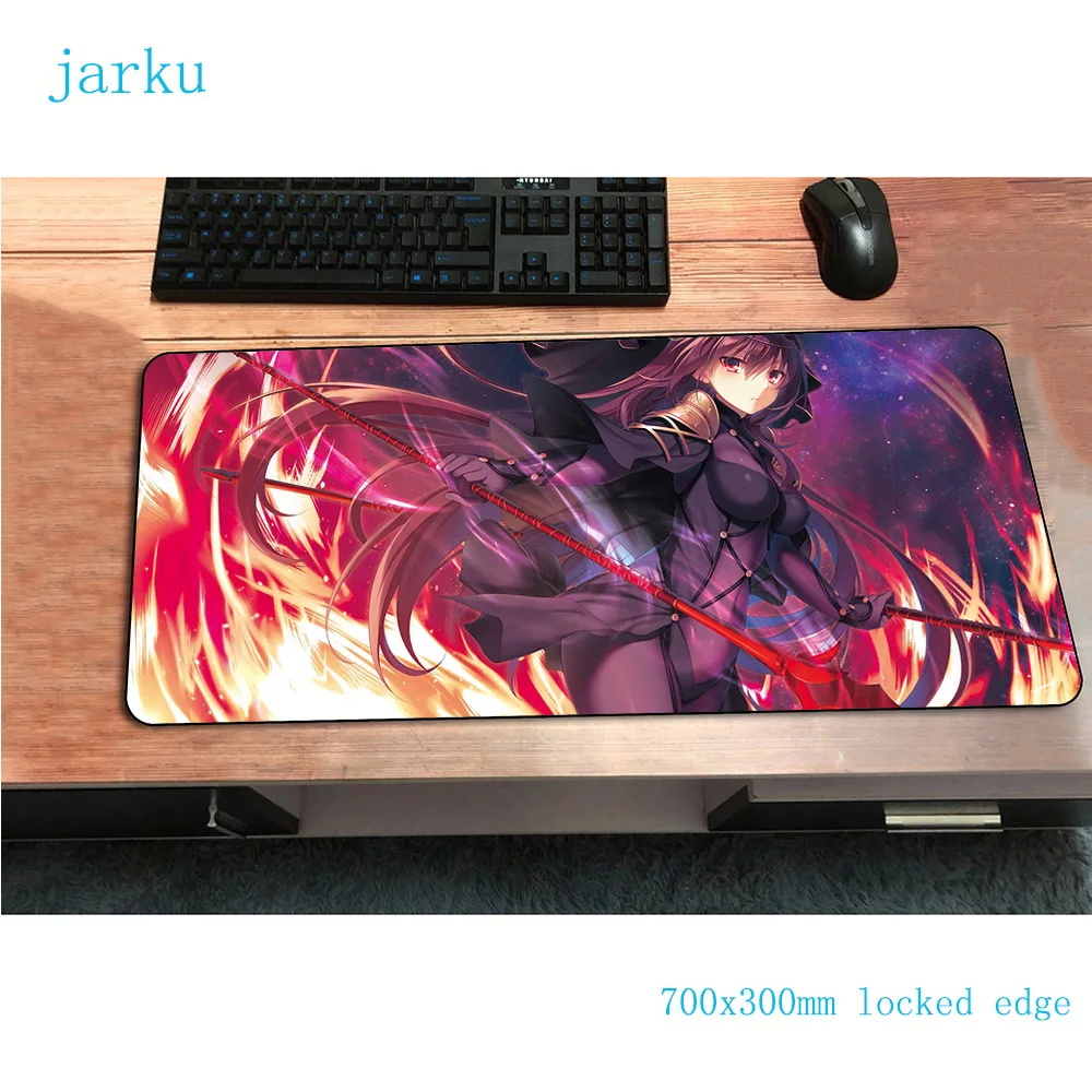Fate grand order коврик для мыши 700x300x2 мм, игровой коврик для мыши, стол, офисный коврик, Настольный коврик, аниме, коврик для мыши, игры, pc gamer, коврики