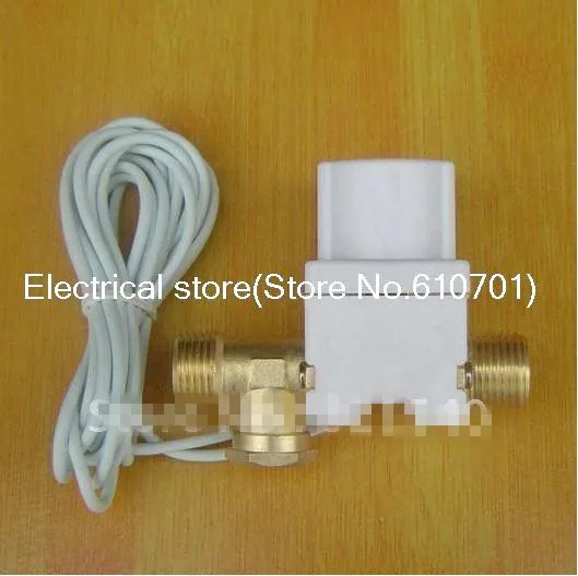 1/2 &quotbsp латунный Пластиковый Солнечный электромагнитный клапан 12VDC 24VDC 220 V N/C без