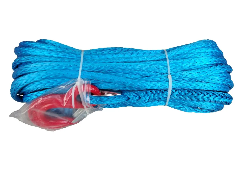 Синтетический трос для лебедок 10 мм x 30 м 3/8x100 дюйма|winch rope|synthetic winch ropesynthetic |