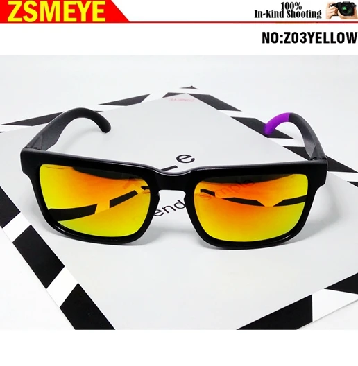 C3 ZSMEYE брендовые высококачественные солнцезащитные очки oculos, солнцезащитные очки, очки, ken block helm lunetes de soleil gafas - Цвет линз: C3