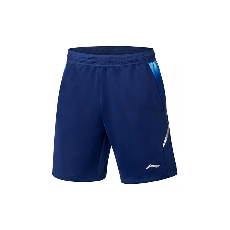 Li-Ning, мужские шорты для бадминтона, на сухой основе, национальная команда, 89.2% полиэстер, 10.8% спандекс, подкладка, спортивные шорты, AAPP059 CAMJ19