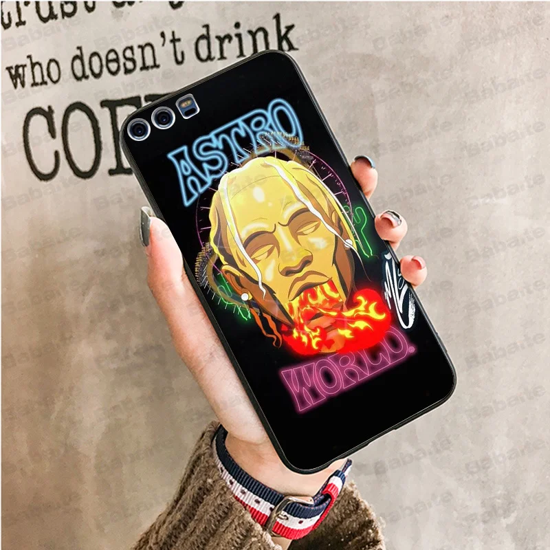 Чехол для телефона Babaite Travis Scott DIY чехол Huawei NOVE3E P20 Pro Mate10 Lite P10 Plus Mate9 10 Honor View |
