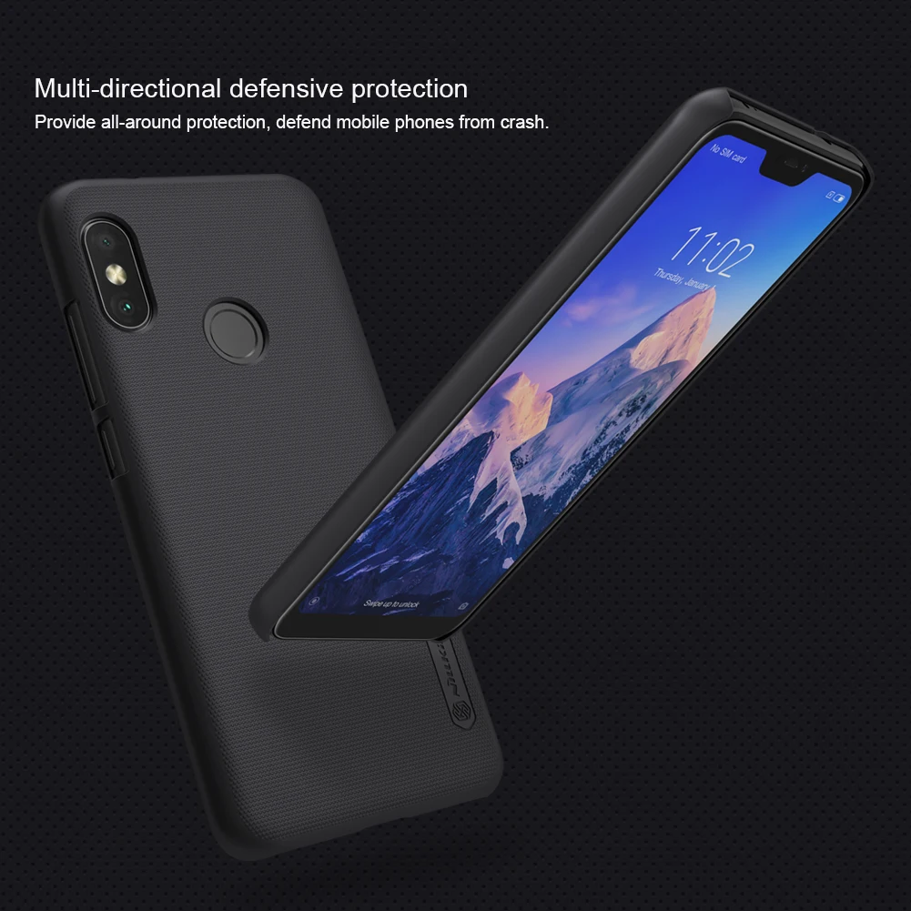 Nillkin PC матовый Жесткий Чехол для Xiao mi Red mi 6 Pro, ультра тонкий чехол для мобильного телефона для Xiaomi mi A2 Lite