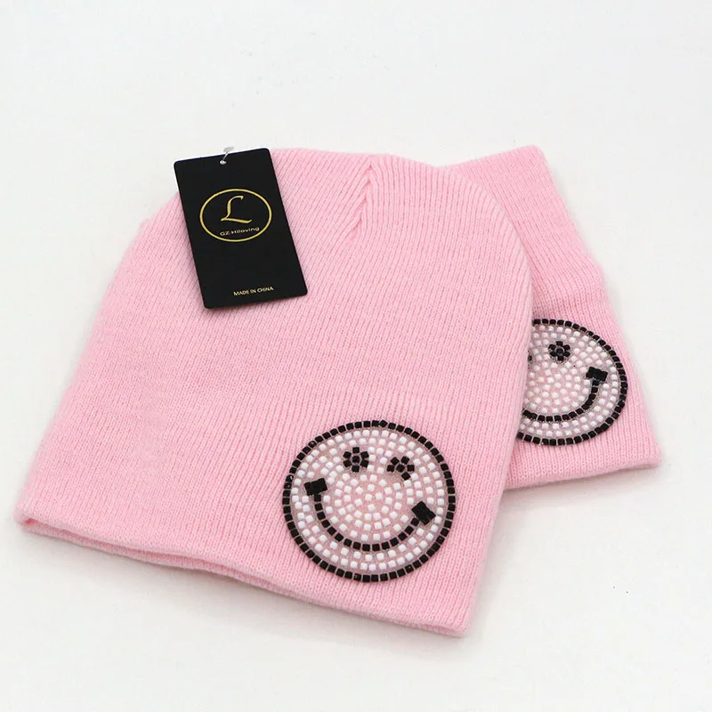 2016 модный детский комплект из 2 предметов шапка и шарф Kawaii Beanie Детские хлопковые
