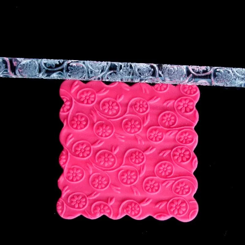 Рельефная скалка для выпечки цветов помадки|sugar flowers decorations|cookie rollerbaking decoration |