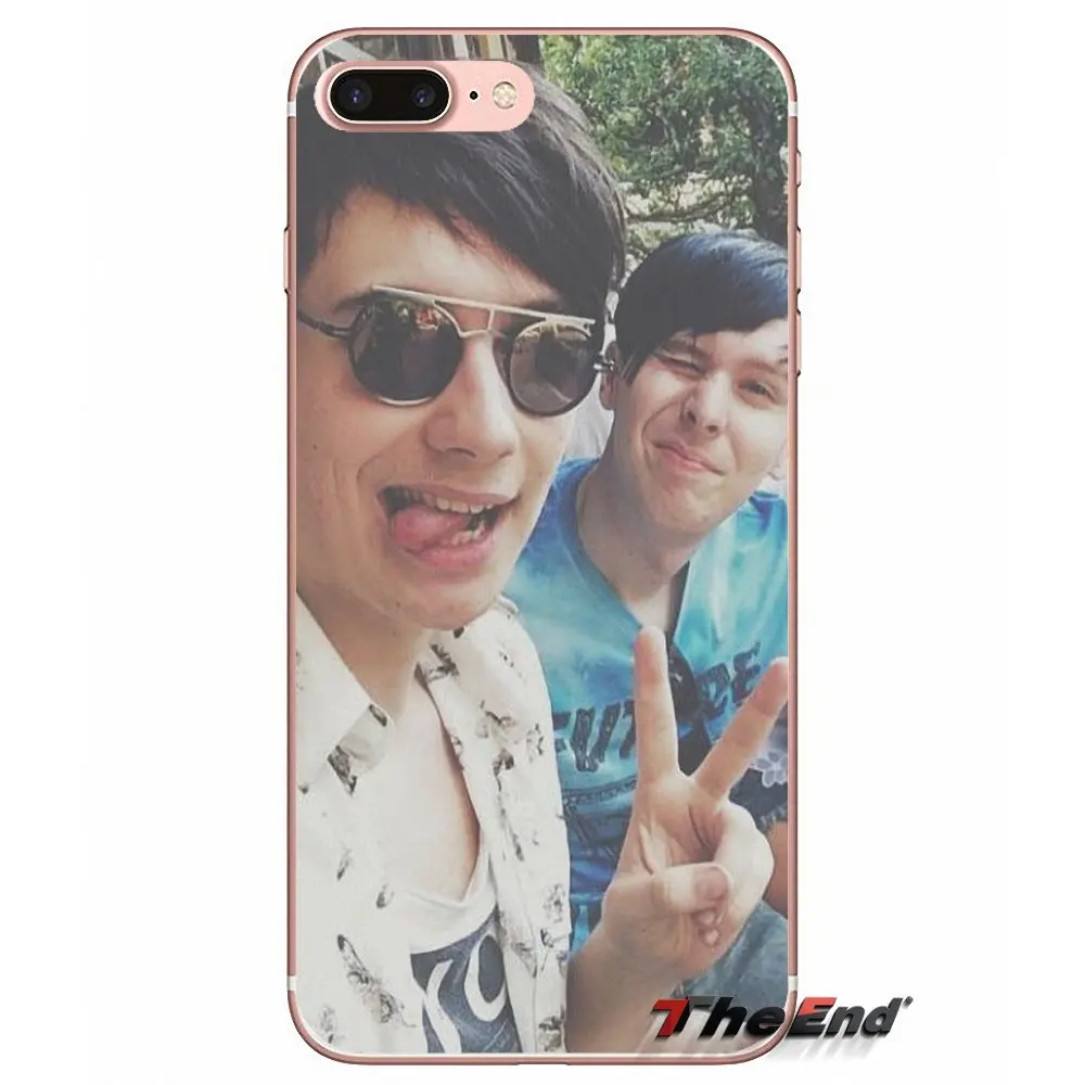 Чехлы для Samsung Galaxy S2 S3 S4 S5 MINI S6 S7 edge S8 S9 Plus Note 2 3 4 5 8 Coque Fundas Group of Dan And Phil Radio постельные