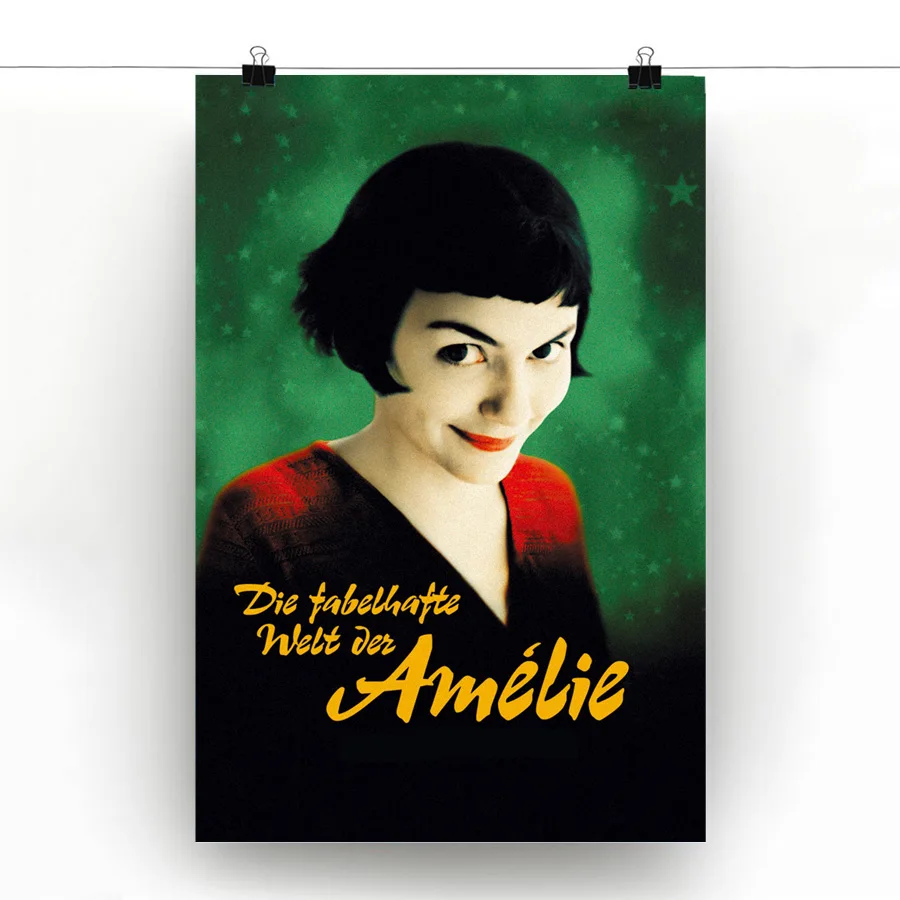 

Индивидуальные принты Amelie (2001) фотообои искусство холст ткани картины для гостиной Декор