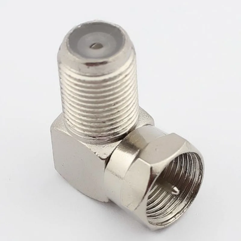 

Digital cable TV set-top box 90 degrees turn joint/spiral right-angle bend F/F male head turn female head/inch