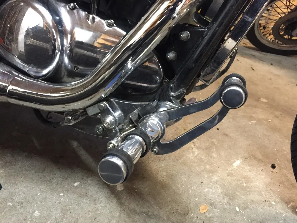 BIKINGBOY переднее управление подножки для KAWASAKI Vulcan VN 800 B Classic C E Drifter VN800A 95 96 97 98 99 00 01 02
