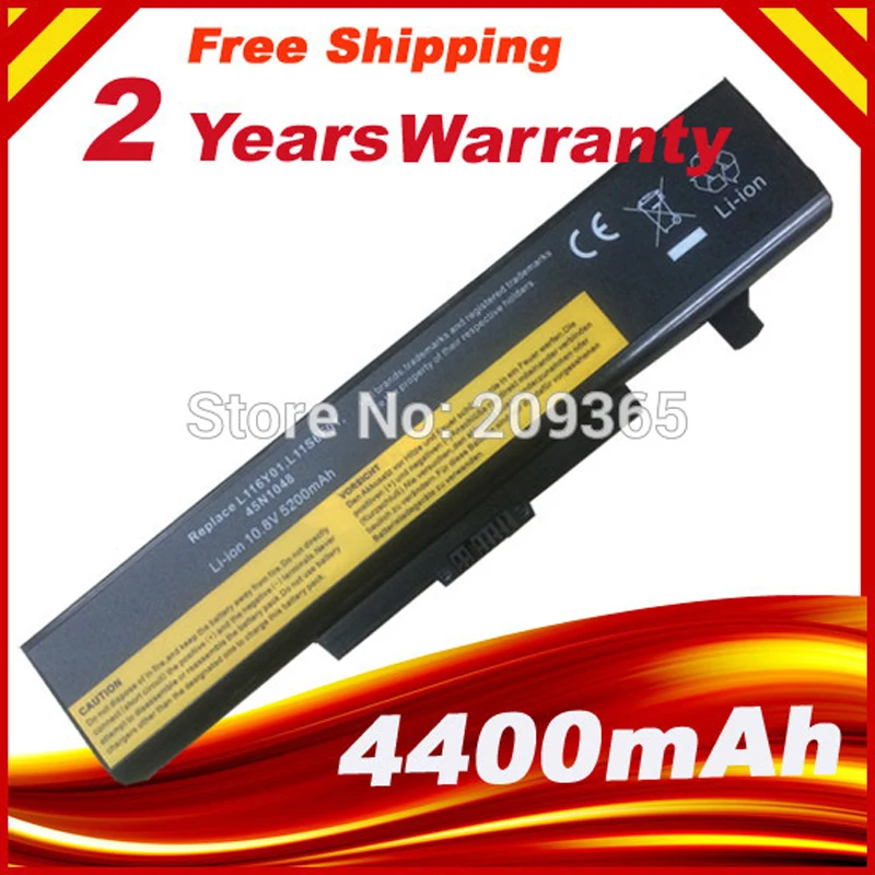Аккумулятор для ноутбука LENOVO G480 G580 Y480 Y580 Z480 Z580 G485 G585 Y485 Z380 Z485 Z585 Y580P Y580N Y480N Y480P |