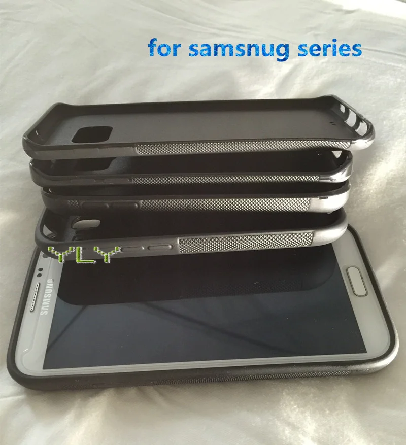 Розовый единорог мягкая край жесткий назад сотовый телефон случаях для samsung s3 s4 s5