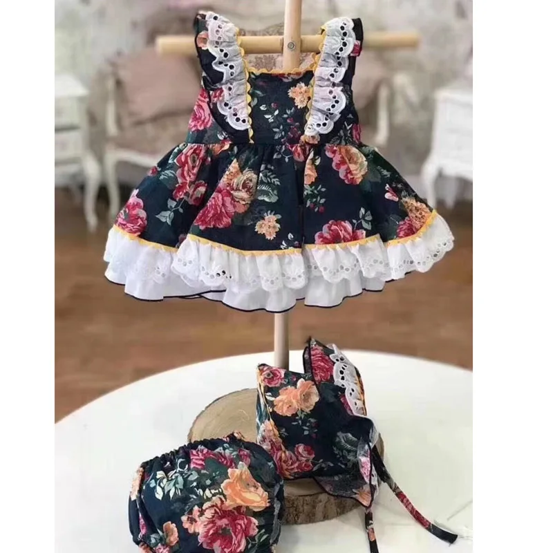 Коллекция 2019 года Новое поступление летнее платье для маленьких девочек модное