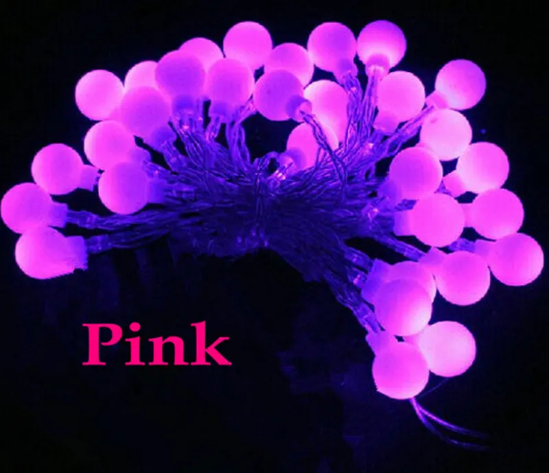 3 м 30LED матовый шарик в форме пузыря вишня гирлянды светодиодные светильник AA