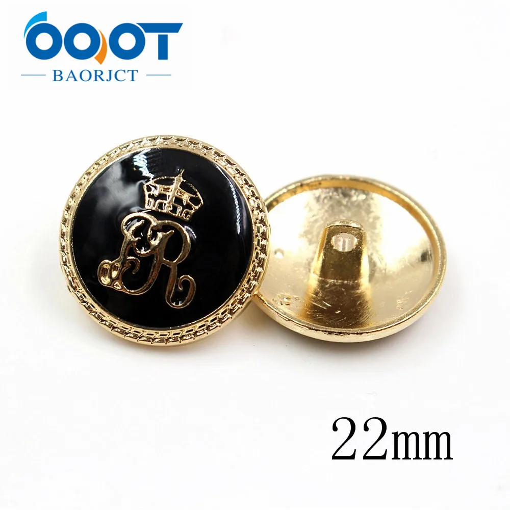 OOOT BAORJCT 178096,10 шт./лот, 15/18/22/25 мм Высокая Женская модная весенняя Классическая обувь высокого качества модная обувь с металлическими пуговицами, аксессуары DIY ручной работы - Цвет: 3