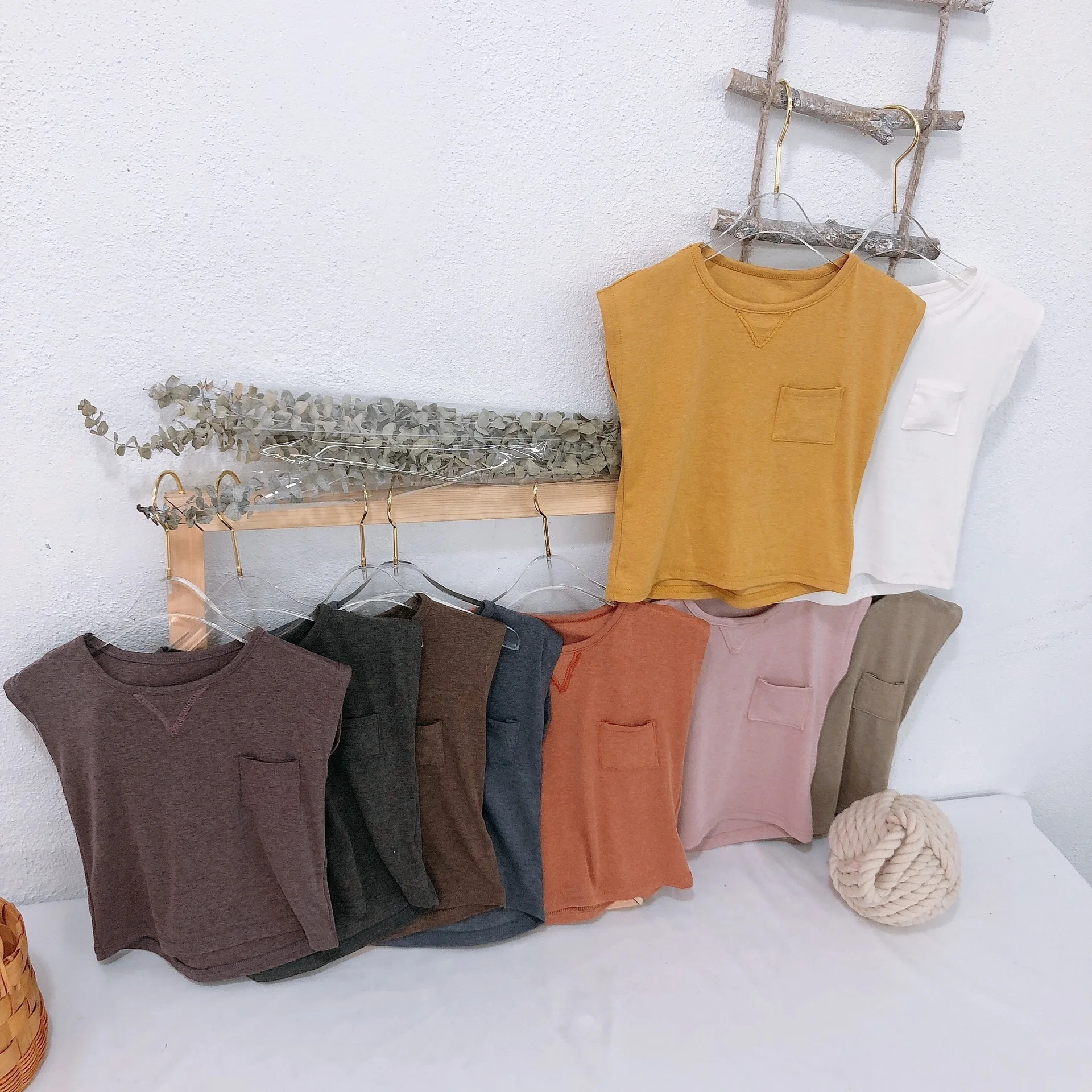 Повседневный хлопковый мягкий пуловер унисекс с короткими рукавами и круглым