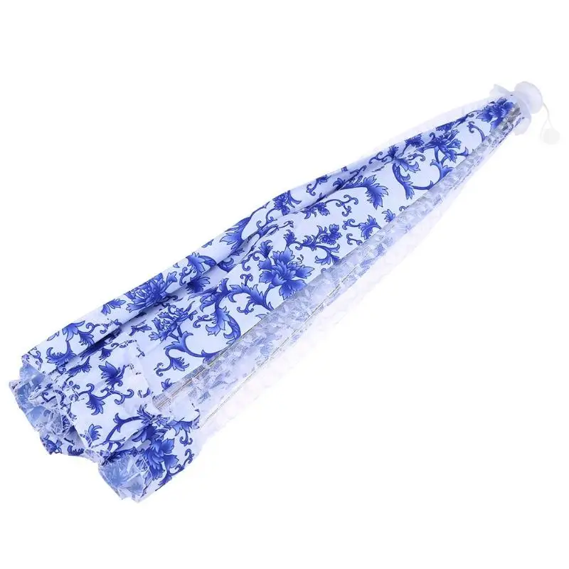 Складной зонт стиль пыленепроницаемый анти мухи комары насекомые Крышка для