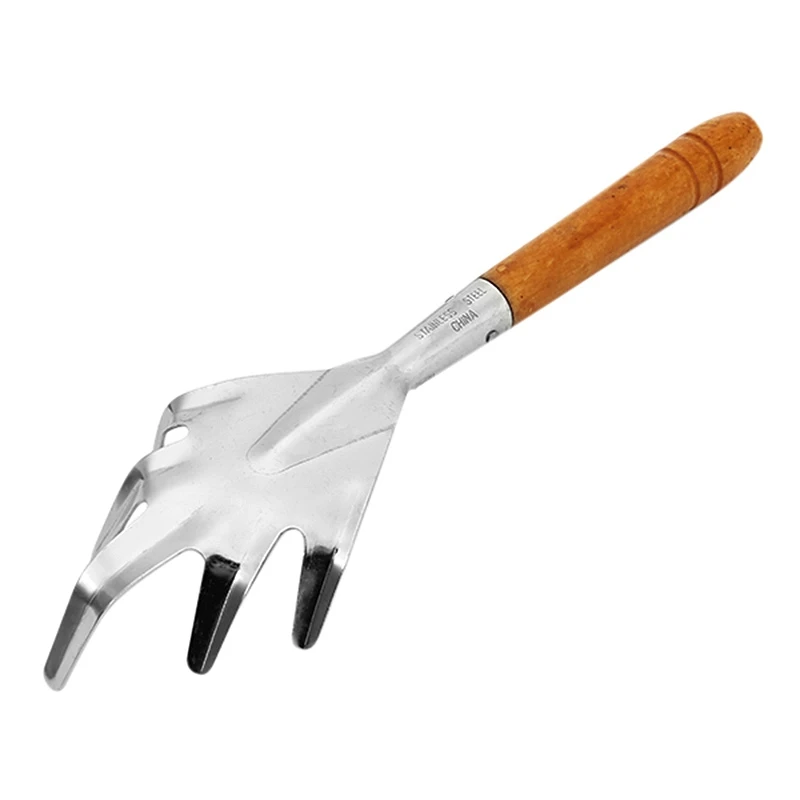 3 шт. лопата из нержавеющей стали грабли деревянная ручка Сад посадки Tool Kit|Наборы