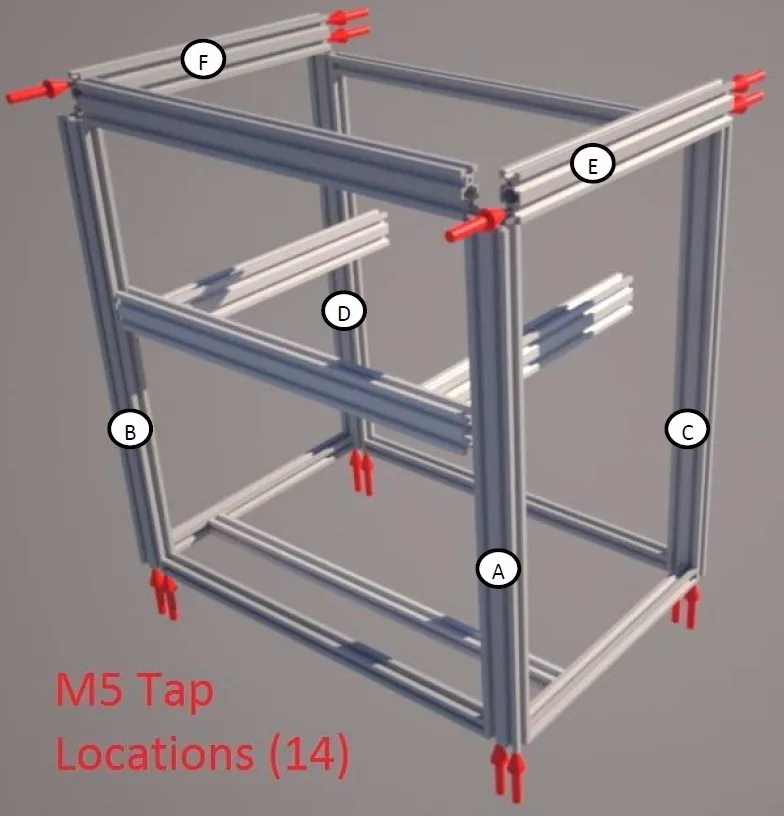 D-Bot Core-XY 3d принтер v-слот рамка 300x300 мм 300x200 мм и механический комплект комбо с аппаратным обеспечением