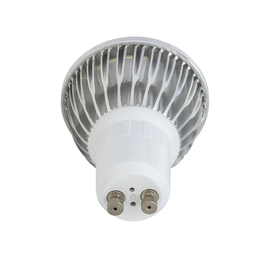 Супер яркий GU10 лампочки dimmable теплый/белый 85 265 В 5 Вт 7 9 LED COB лампа Светодиодная GU 10