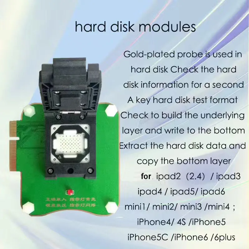 Wozniak PRO1000 программист Жесткий диск IC чтение записи для iPhone 7 7p 6s 6 5S 4S логика Baseband чип NAND батарея гарнитура тест