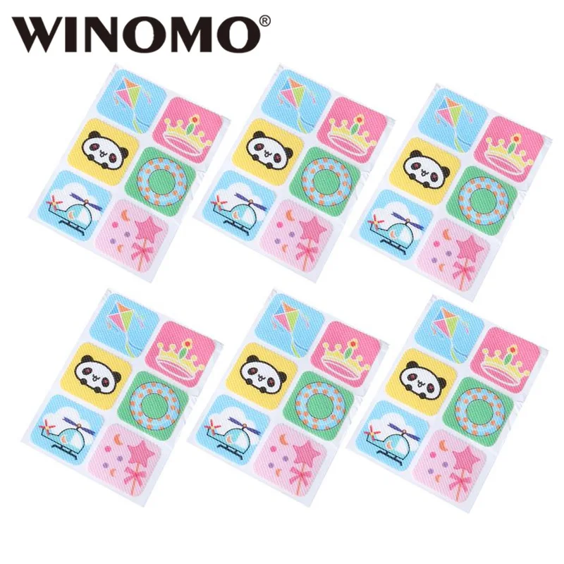 WINOMO 60 шт комаров патч мультфильм милый репеллент патч наклейки от комаров насекомых контроль против комаров патч для детей