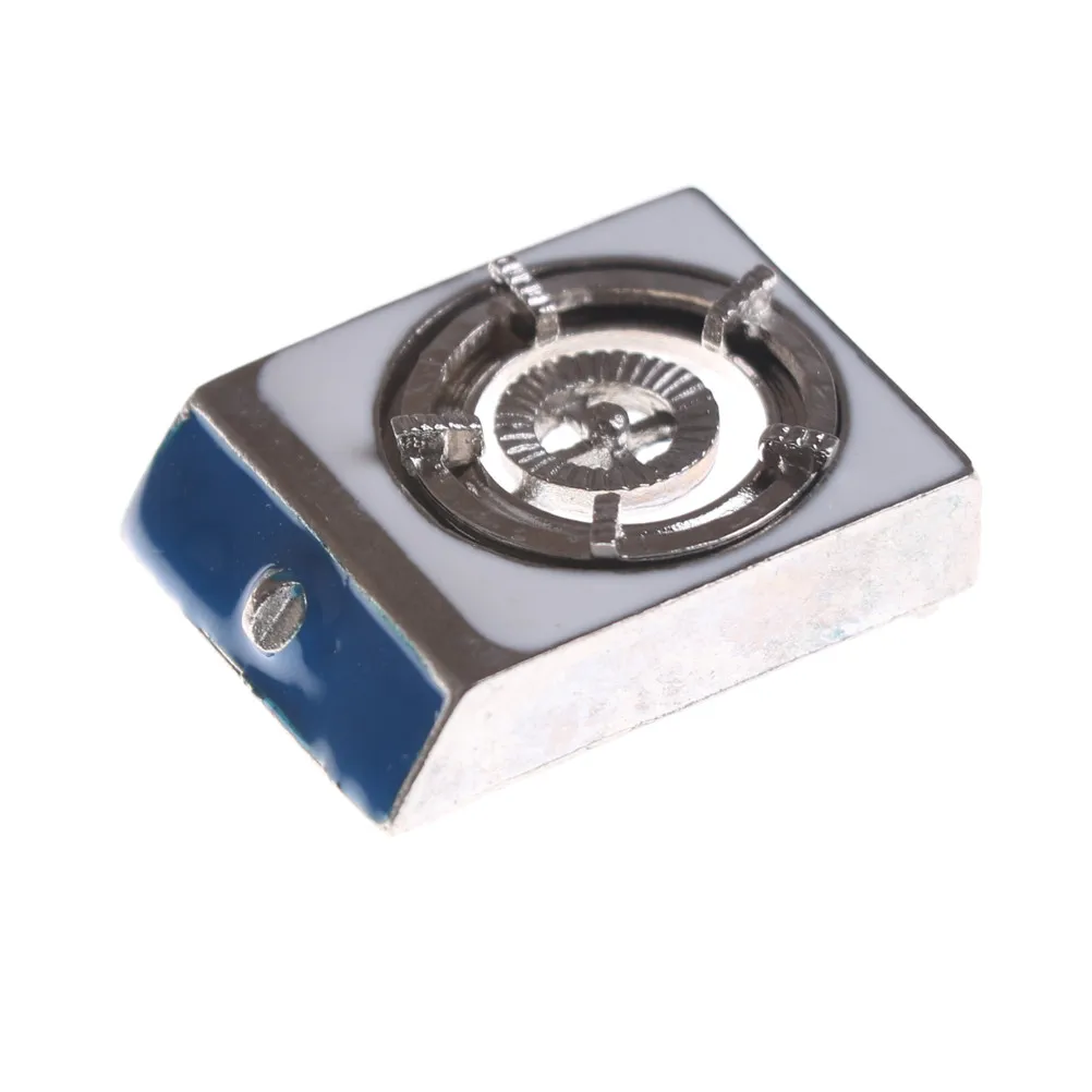 1 шт. кухонная металлическая фотолампа плита масштаб Миниатюрная игрушка для