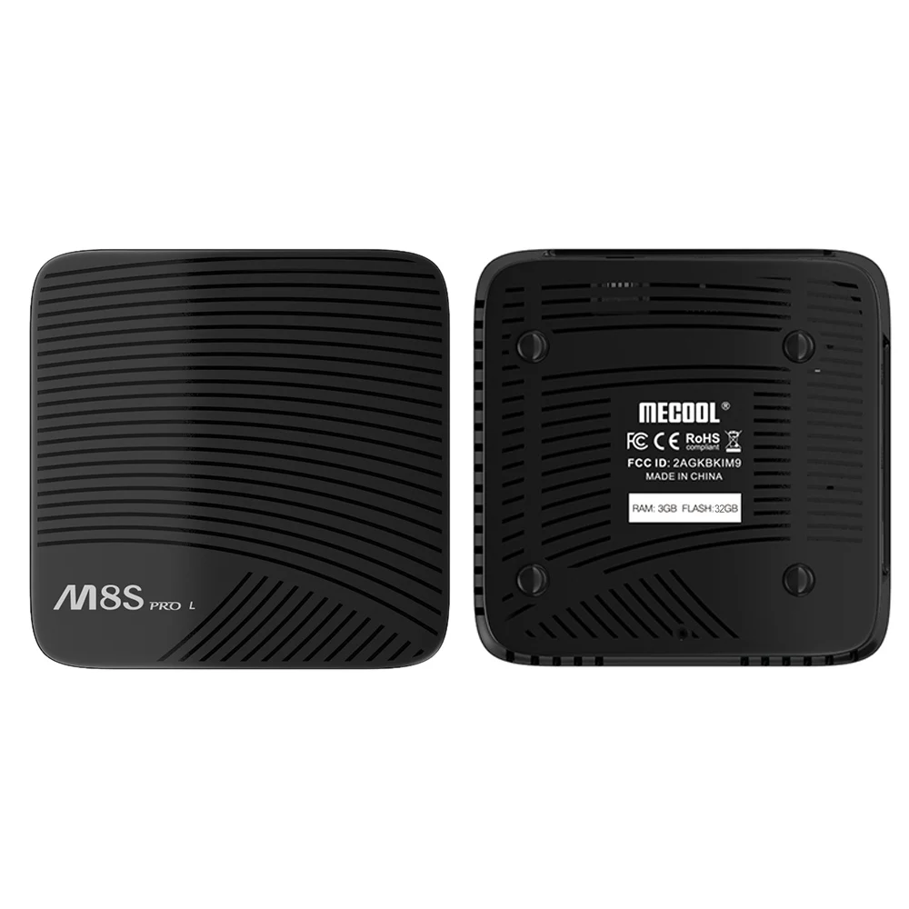 10 шт./лот mecool M8s Pro L Smart Android 7.1 ТВ коробка S912 Восьмиядерный 3 ГБ/16 ГБ 32 UHD 4 К Мини