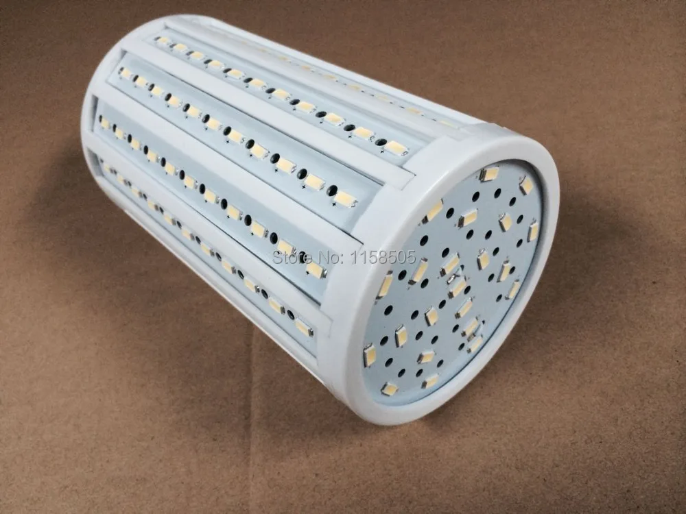 Новая E27 55 Вт Светодиодная лампа ультра яркая 5730 SMD 176 LED чип 110В/220В/AC белый/теплый