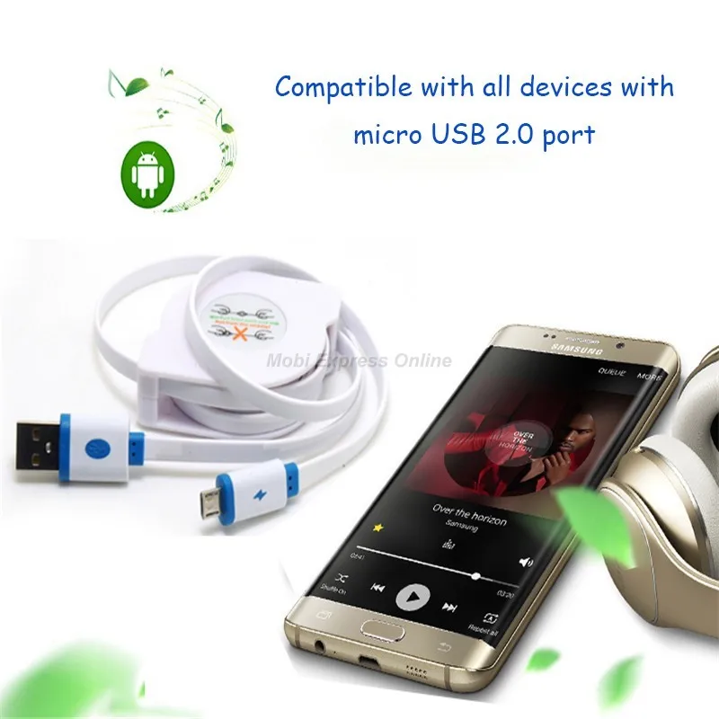 Micro Usb кабель Выдвижной Cabel настенное зарядное устройство адаптер для Huawei Mate 7 8 S P6
