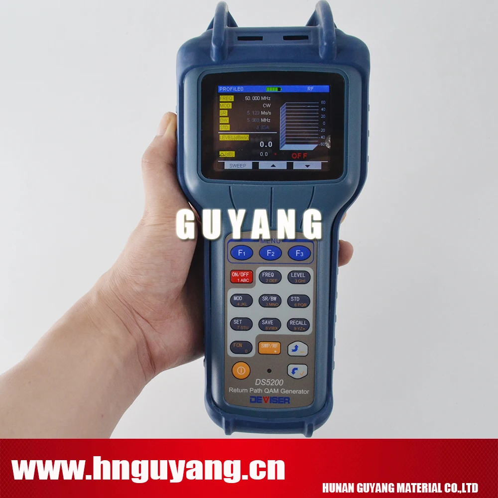 Генератор сигналов обратного пути Deviser DS5200 QAM QPSK TV|generator|generator signal |