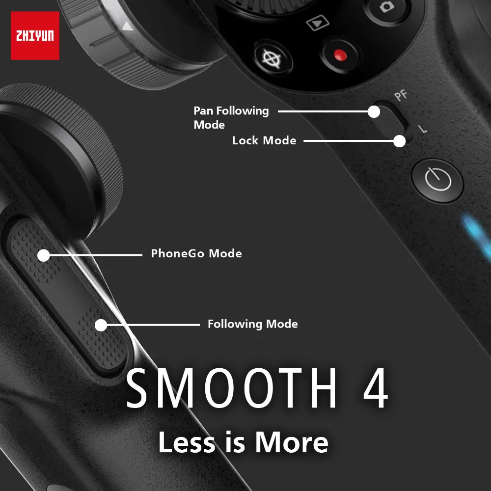 Чжи Юн Zhiyun Smooth 4 Карманный 3 осевой карданный смартфон для телефона Gopro Hero Session экшн