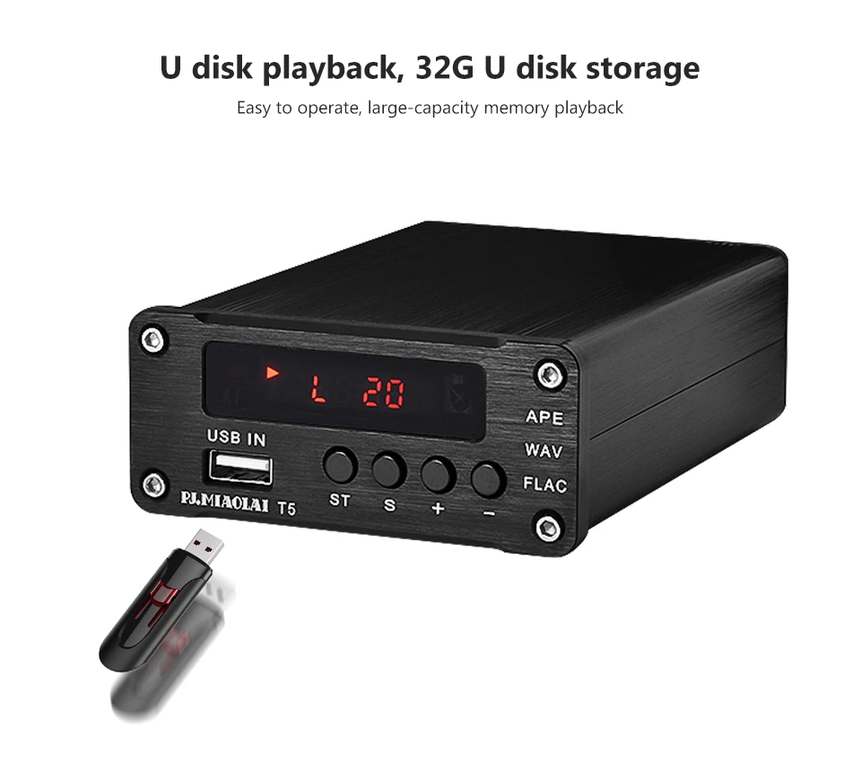 SP3306AL APE без потерь ЦАП Декодер плата AUX HiFi Fever волокно коаксиальный цифровой декодирование для домашнего кинотеатра мощность аудио усилитель