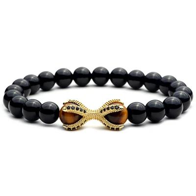 Mcllroy DIY Strand браслеты бусины 8 мм матовые бусы из камня баланс лапы Bracelete Feminino Йога рейки Молитва бисера - Окраска металла: gold