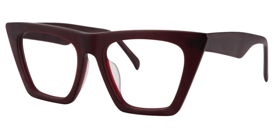 Zeelool Stylish Acetate Cat Eye Glasses Frame for Women with Non-prescription Clear Lens Cecile FP0662